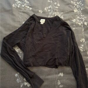 Urban Outfitters BDG Blue Long Sleeve Top Size Medium